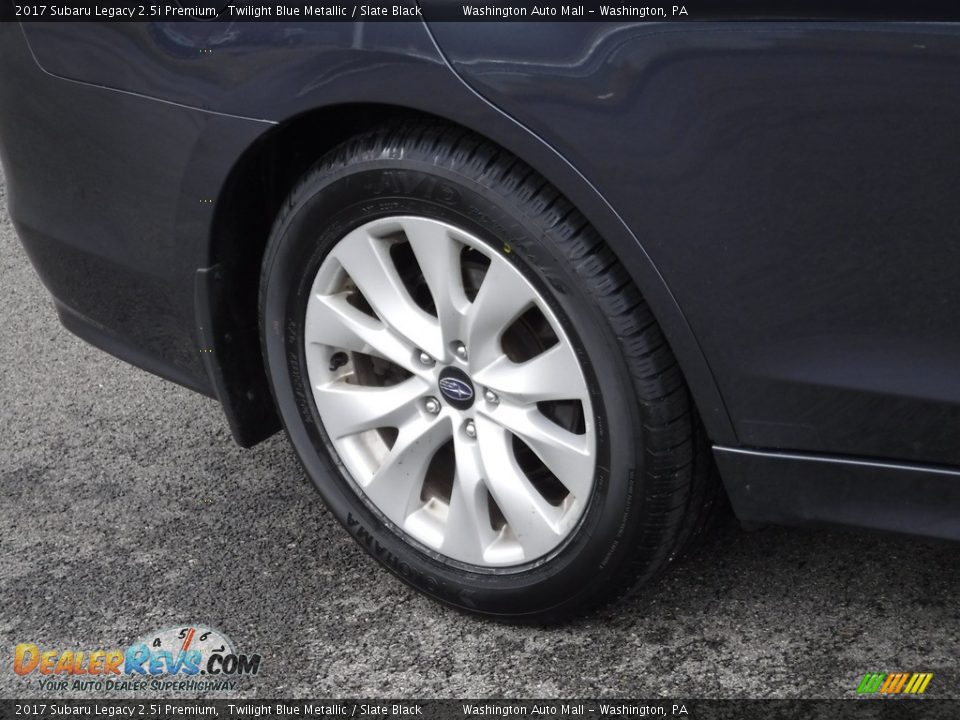 2017 Subaru Legacy 2.5i Premium Twilight Blue Metallic / Slate Black Photo #3