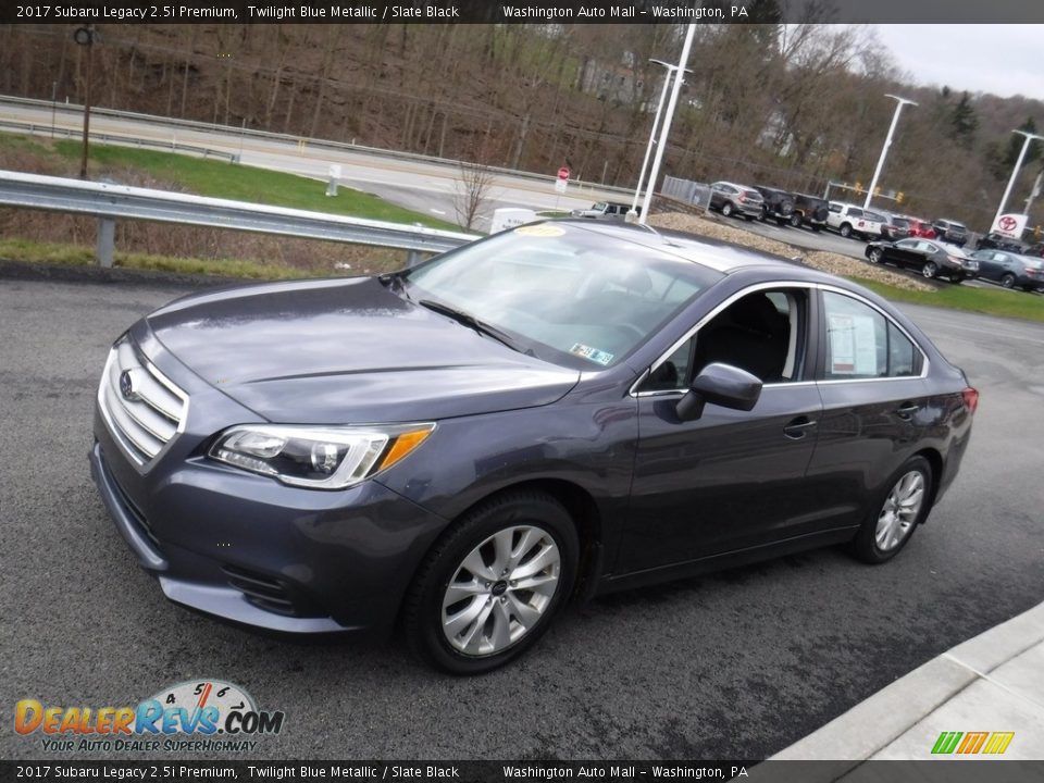 2017 Subaru Legacy 2.5i Premium Twilight Blue Metallic / Slate Black Photo #5
