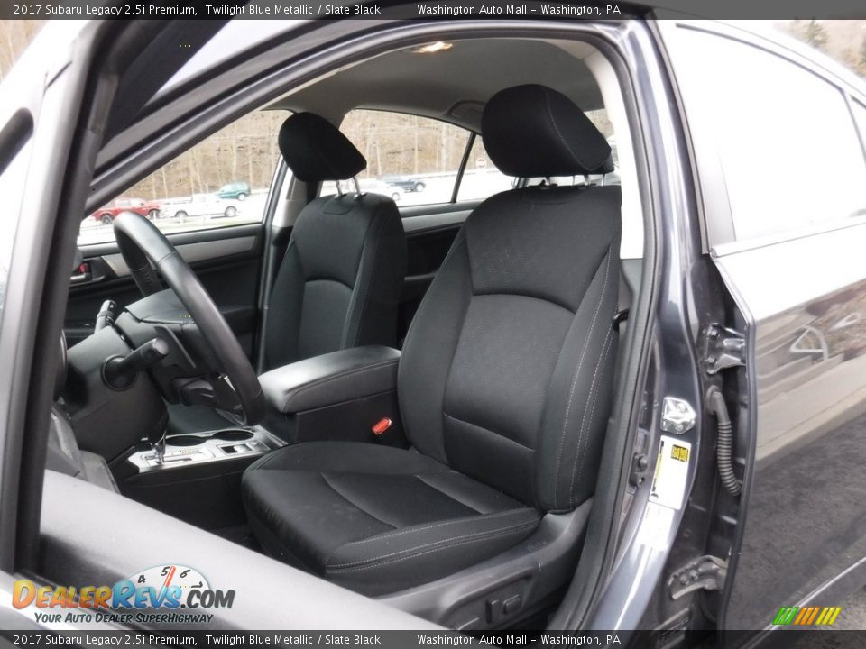 2017 Subaru Legacy 2.5i Premium Twilight Blue Metallic / Slate Black Photo #14