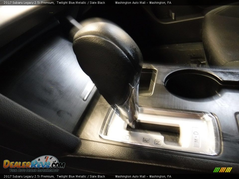 2017 Subaru Legacy 2.5i Premium Twilight Blue Metallic / Slate Black Photo #16
