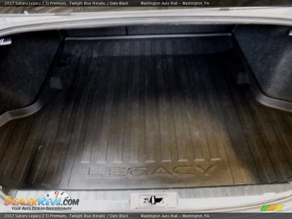2017 Subaru Legacy 2.5i Premium Twilight Blue Metallic / Slate Black Photo #22