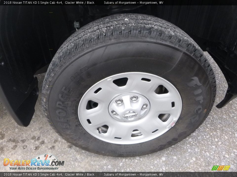 2018 Nissan TITAN XD S Single Cab 4x4 Glacier White / Black Photo #2