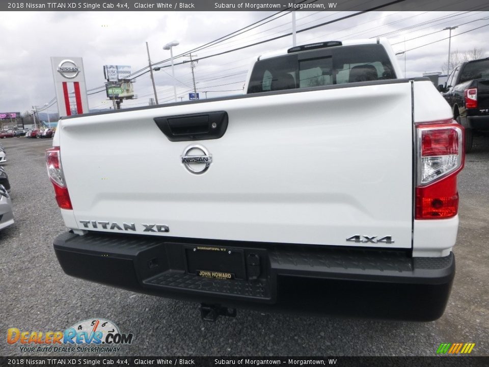 2018 Nissan TITAN XD S Single Cab 4x4 Glacier White / Black Photo #5