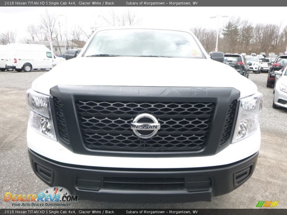 2018 Nissan TITAN XD S Single Cab 4x4 Glacier White / Black Photo #9