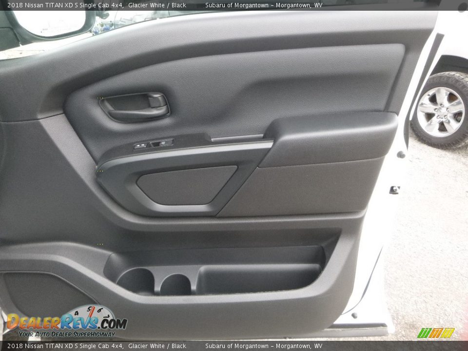 2018 Nissan TITAN XD S Single Cab 4x4 Glacier White / Black Photo #11