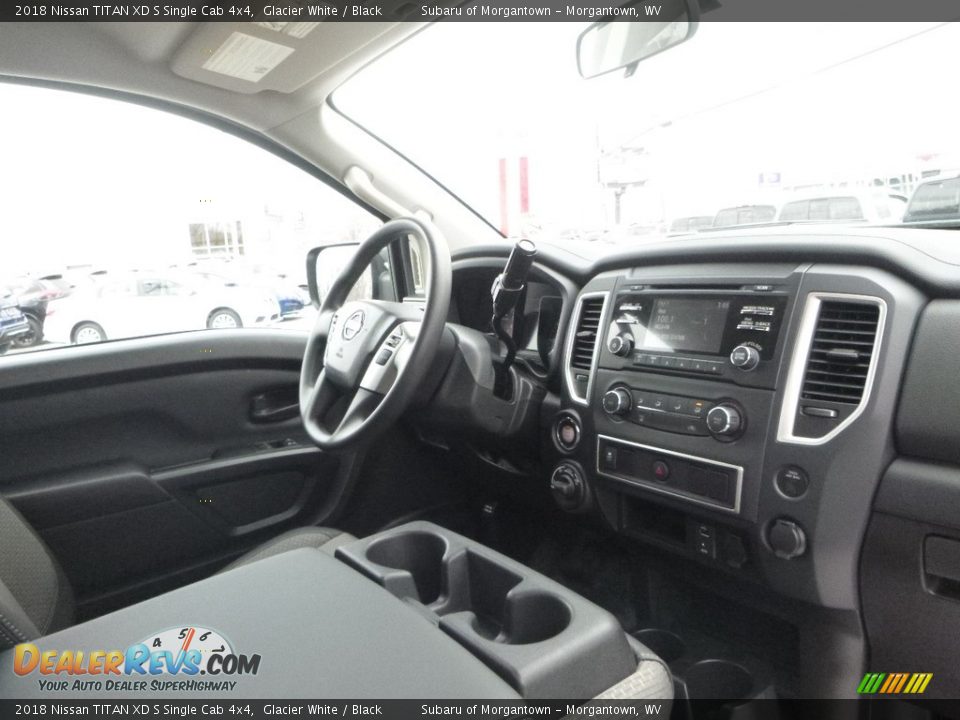 2018 Nissan TITAN XD S Single Cab 4x4 Glacier White / Black Photo #13