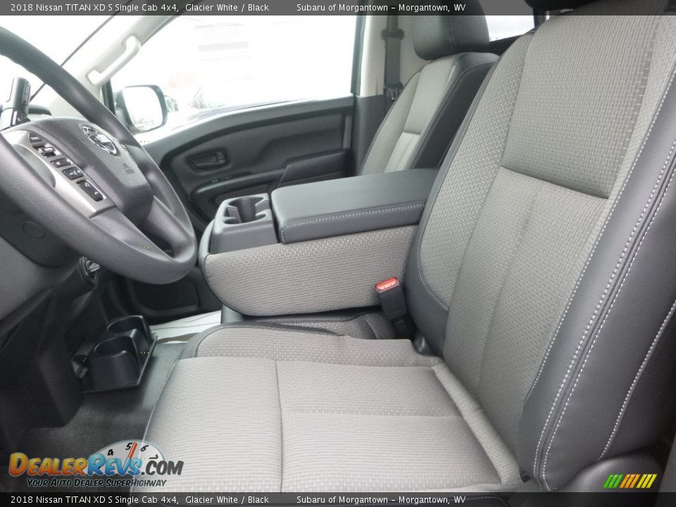 2018 Nissan TITAN XD S Single Cab 4x4 Glacier White / Black Photo #16