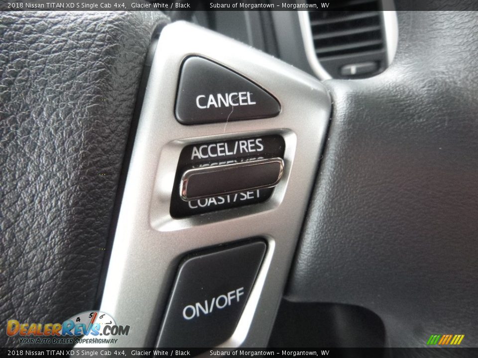 2018 Nissan TITAN XD S Single Cab 4x4 Glacier White / Black Photo #19