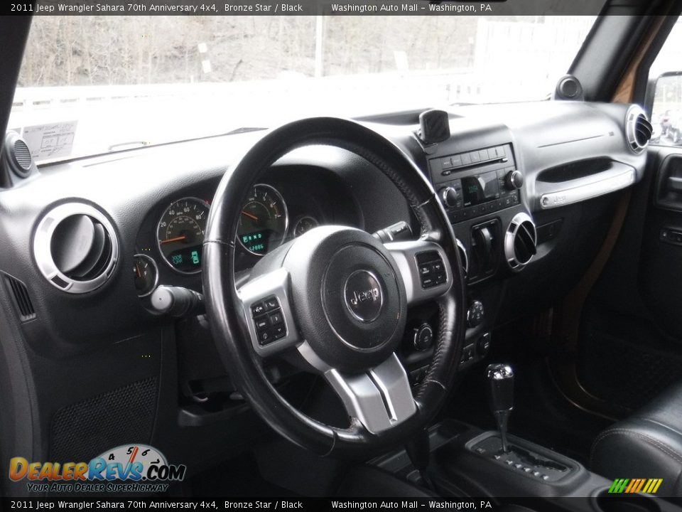 2011 Jeep Wrangler Sahara 70th Anniversary 4x4 Bronze Star / Black Photo #11
