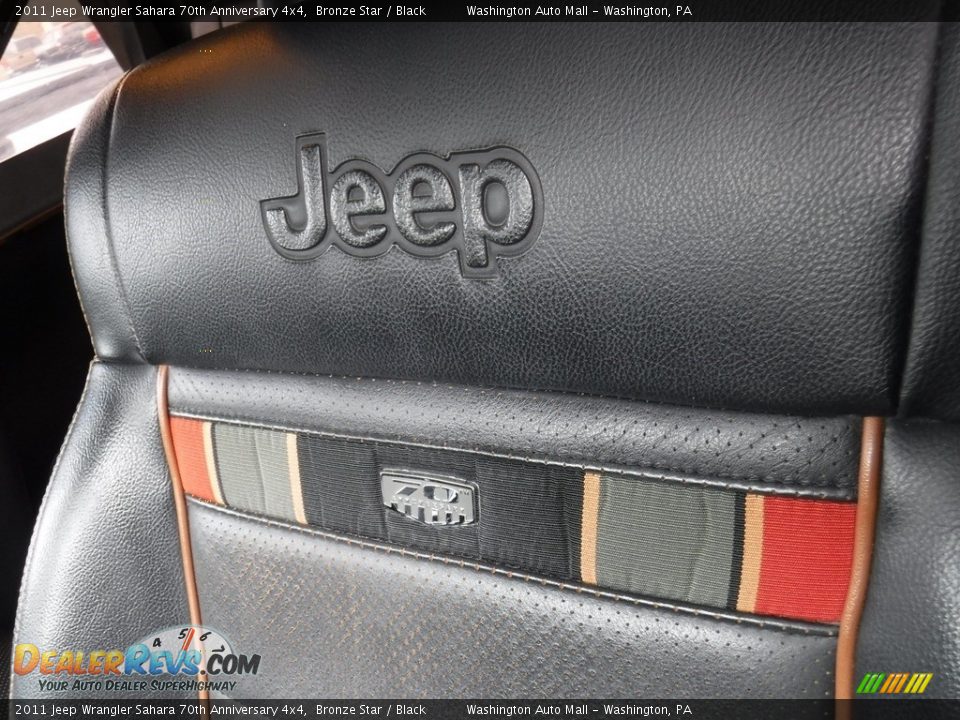 2011 Jeep Wrangler Sahara 70th Anniversary 4x4 Bronze Star / Black Photo #13