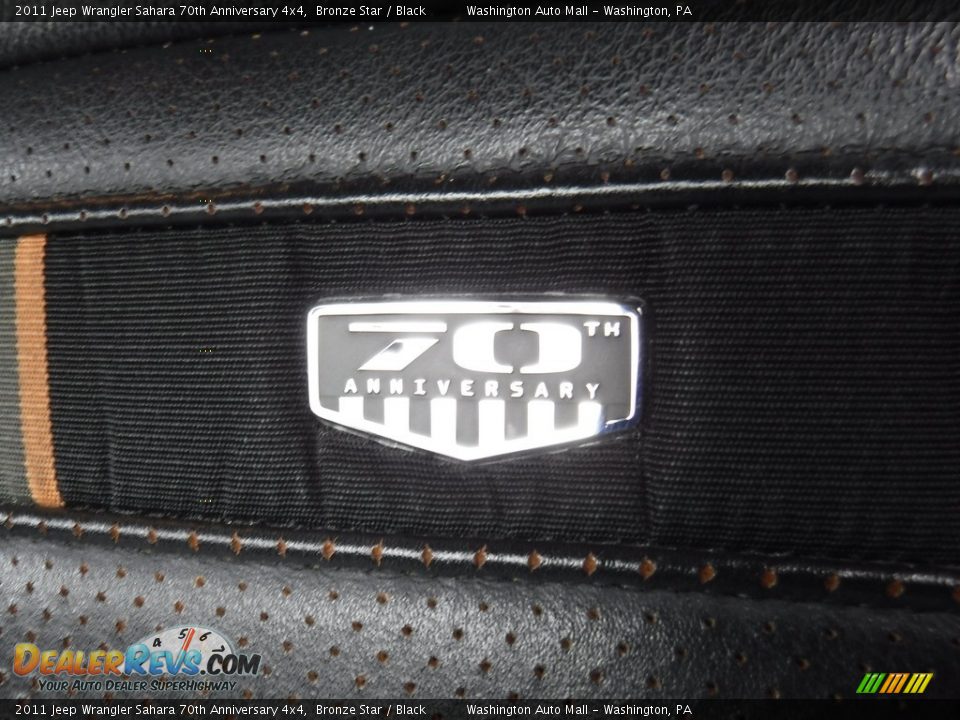 2011 Jeep Wrangler Sahara 70th Anniversary 4x4 Bronze Star / Black Photo #14