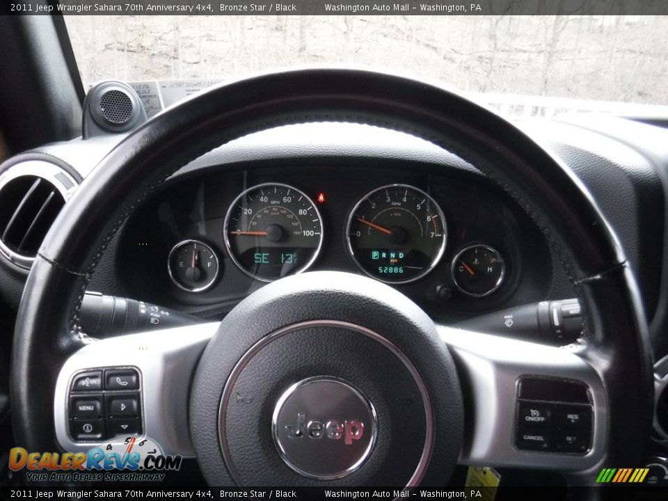 2011 Jeep Wrangler Sahara 70th Anniversary 4x4 Bronze Star / Black Photo #20