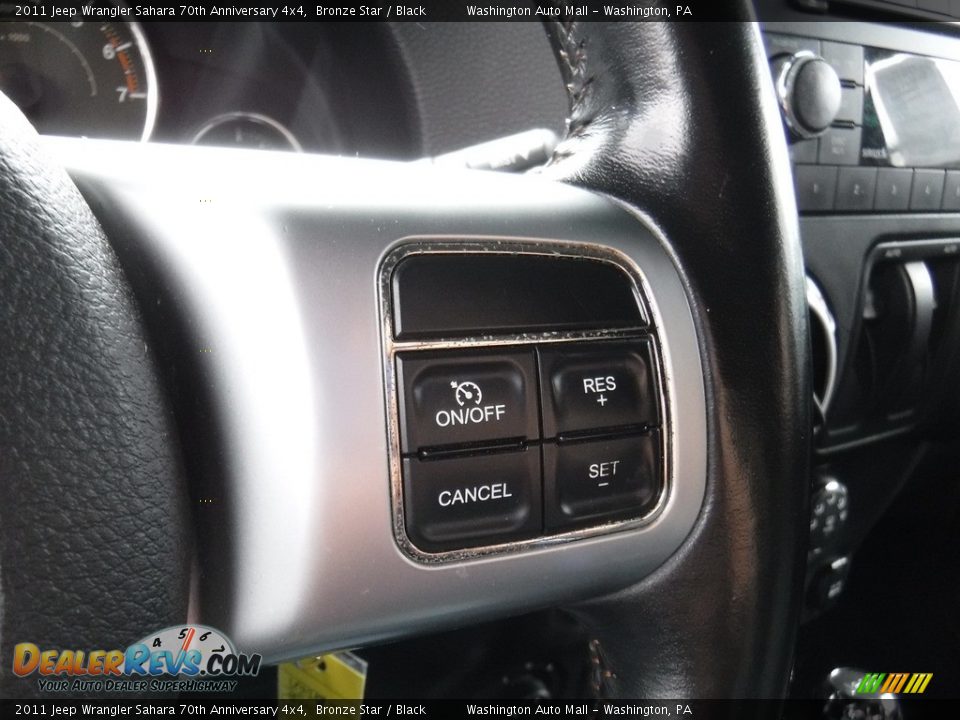 2011 Jeep Wrangler Sahara 70th Anniversary 4x4 Bronze Star / Black Photo #22