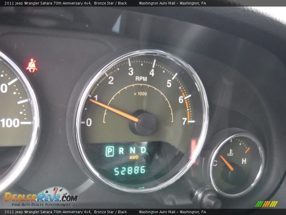 2011 Jeep Wrangler Sahara 70th Anniversary 4x4 Bronze Star / Black Photo #27