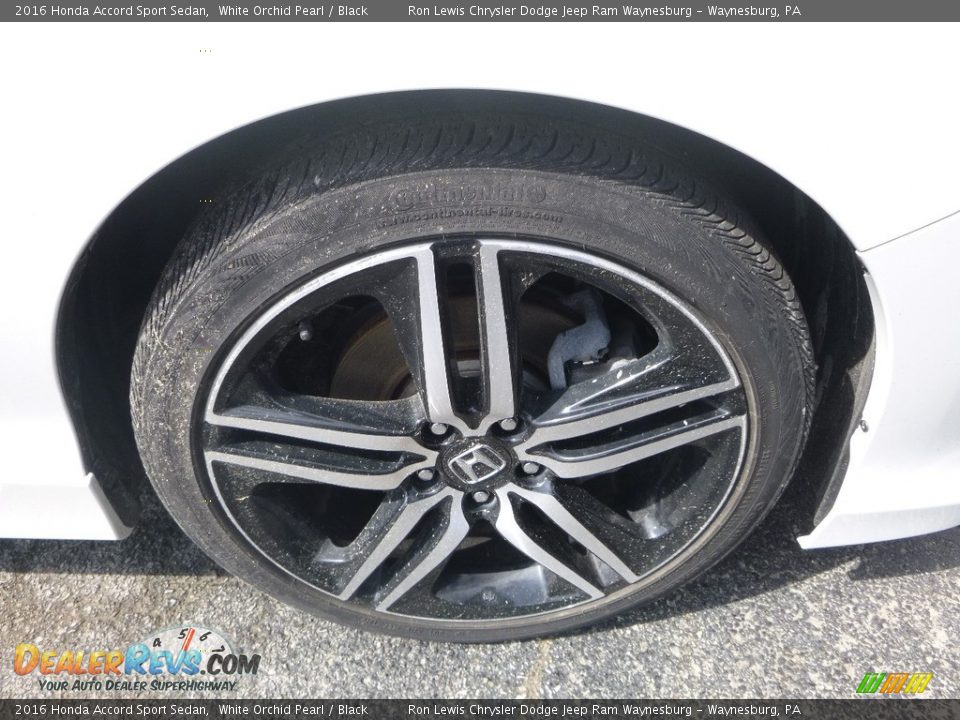 2016 Honda Accord Sport Sedan White Orchid Pearl / Black Photo #8