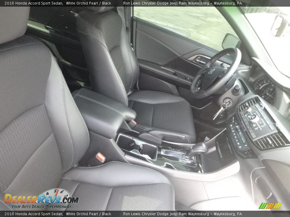 2016 Honda Accord Sport Sedan White Orchid Pearl / Black Photo #9