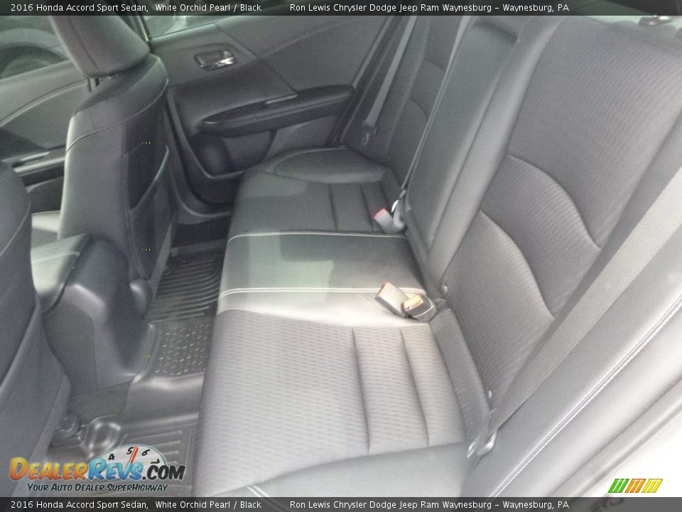 2016 Honda Accord Sport Sedan White Orchid Pearl / Black Photo #12