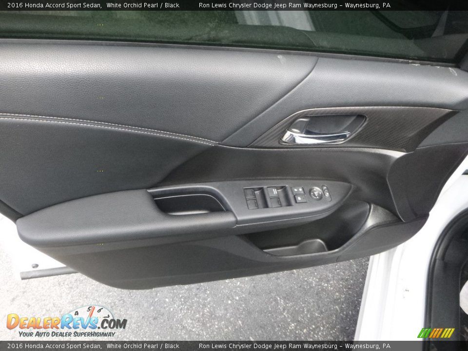2016 Honda Accord Sport Sedan White Orchid Pearl / Black Photo #13