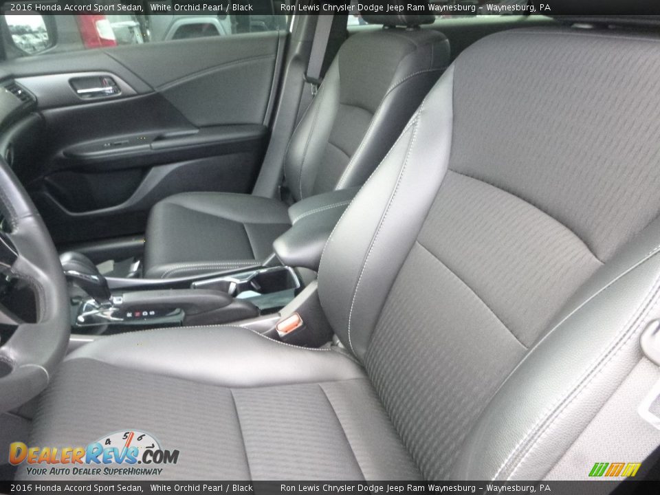 2016 Honda Accord Sport Sedan White Orchid Pearl / Black Photo #14