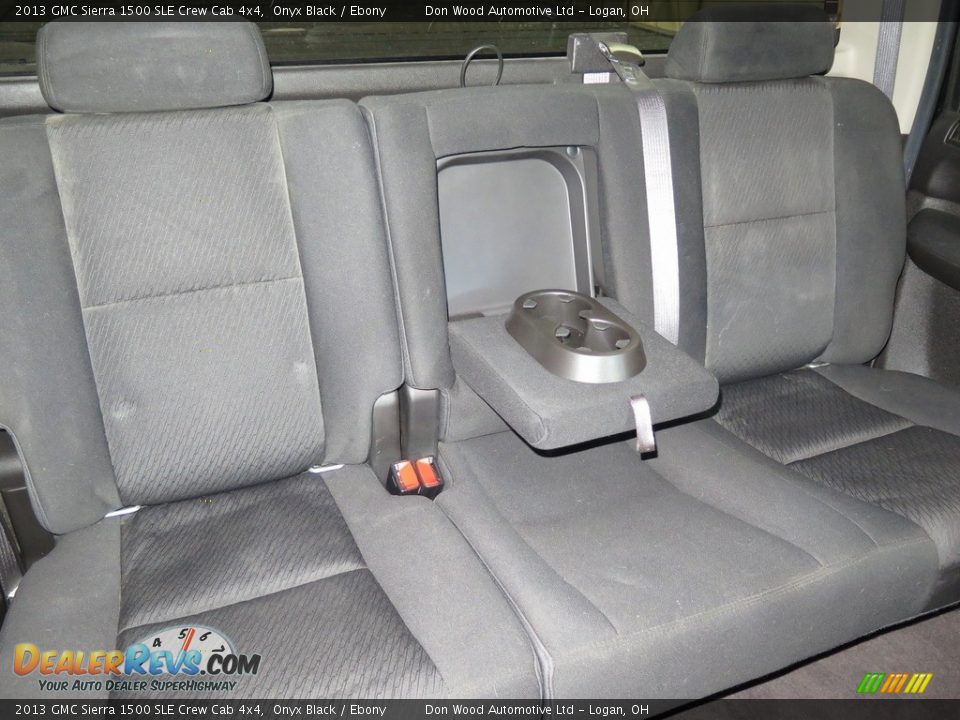 2013 GMC Sierra 1500 SLE Crew Cab 4x4 Onyx Black / Ebony Photo #30
