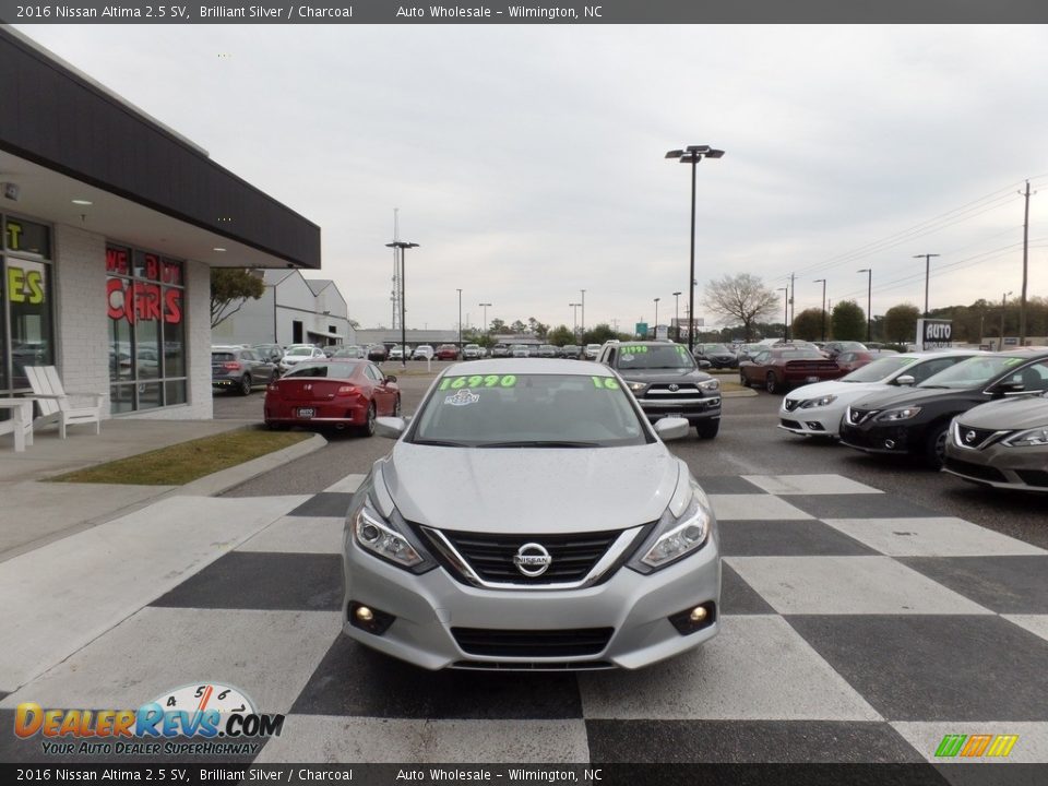 2016 Nissan Altima 2.5 SV Brilliant Silver / Charcoal Photo #2