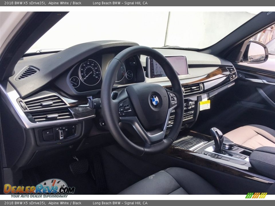 2018 BMW X5 sDrive35i Alpine White / Black Photo #5