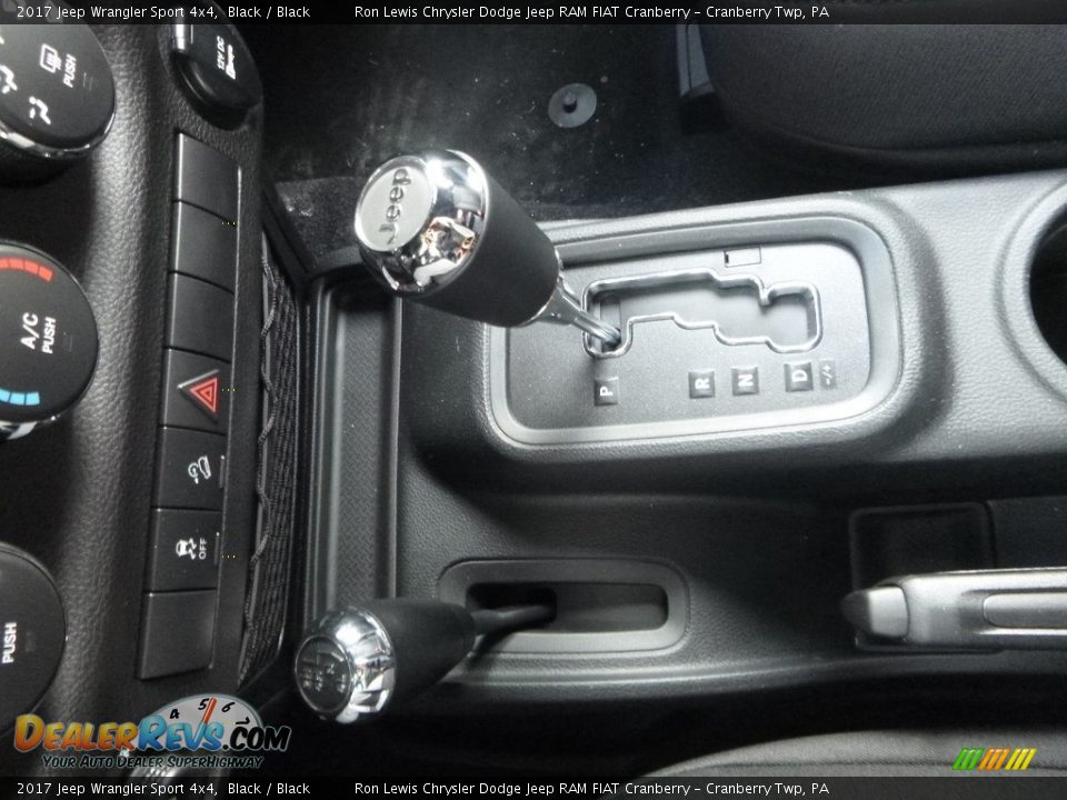 2017 Jeep Wrangler Sport 4x4 Black / Black Photo #20