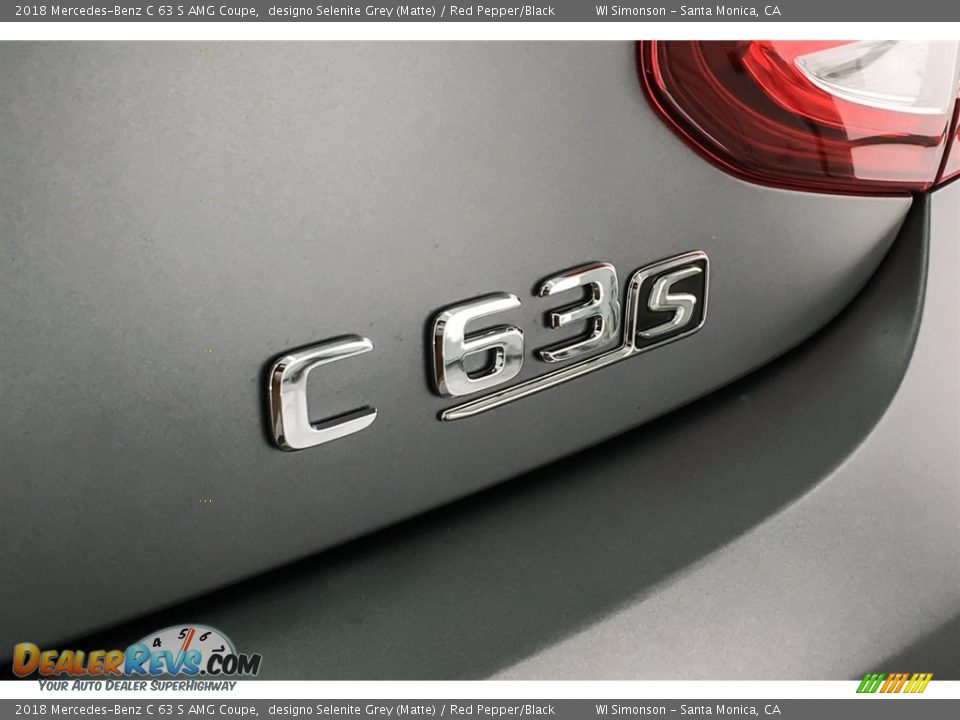 2018 Mercedes-Benz C 63 S AMG Coupe Logo Photo #7