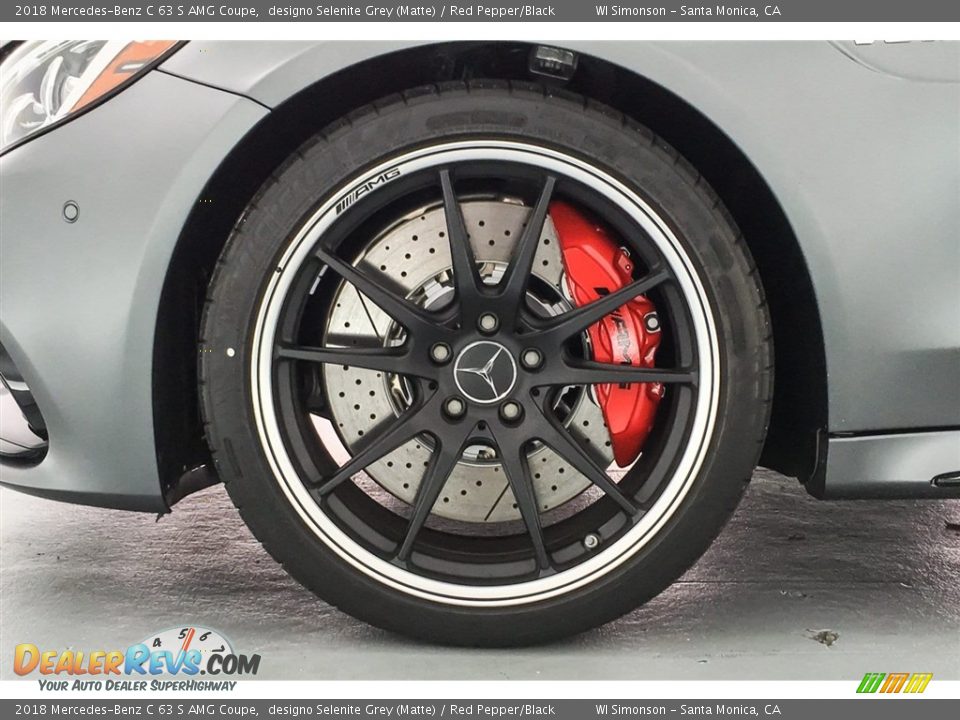 2018 Mercedes-Benz C 63 S AMG Coupe Wheel Photo #8