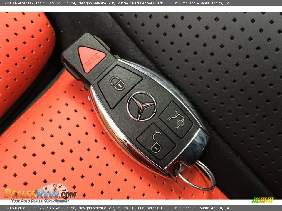 Keys of 2018 Mercedes-Benz C 63 S AMG Coupe Photo #11