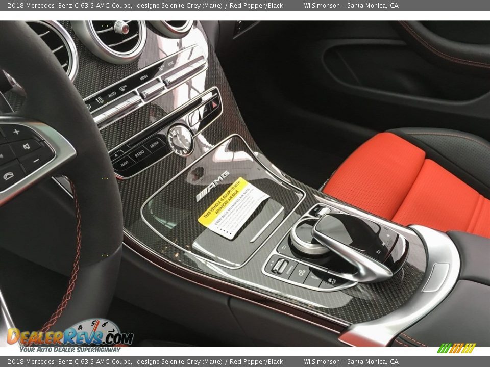 Controls of 2018 Mercedes-Benz C 63 S AMG Coupe Photo #21