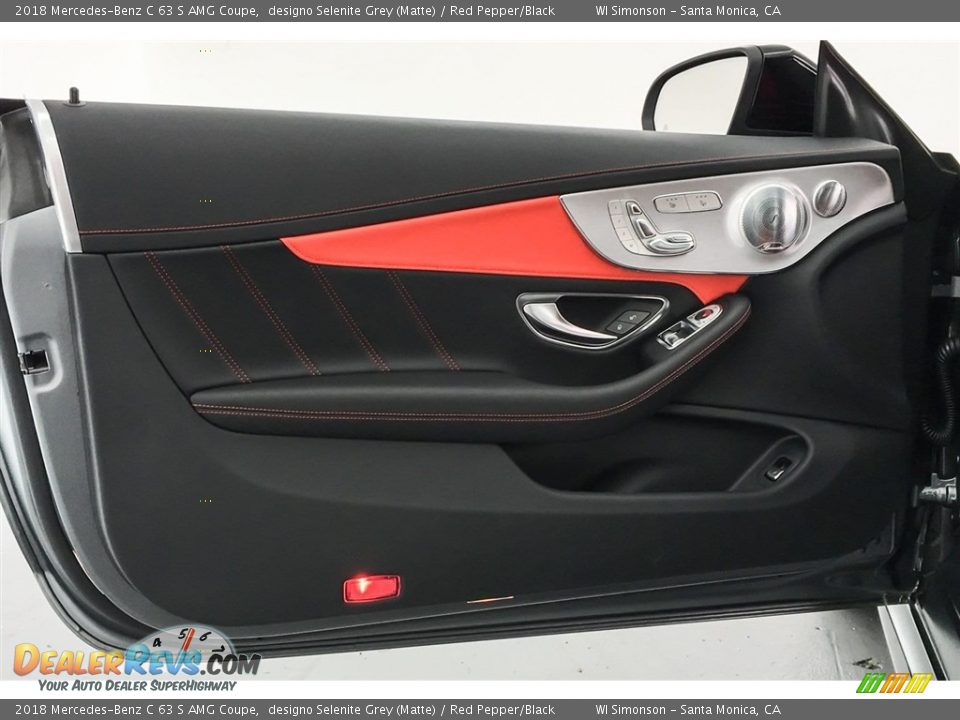 Door Panel of 2018 Mercedes-Benz C 63 S AMG Coupe Photo #24
