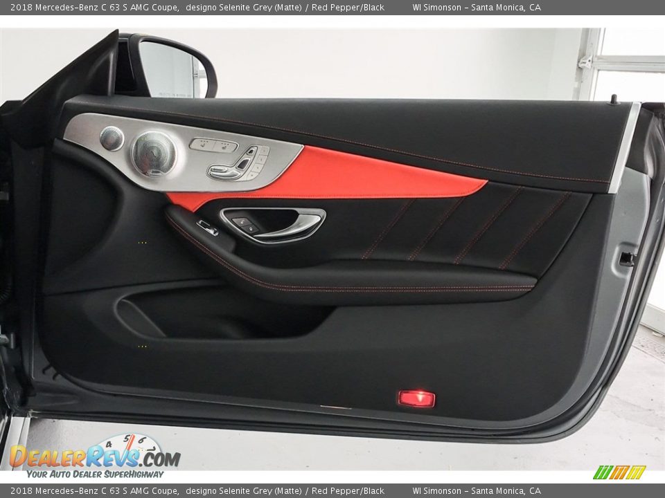 Door Panel of 2018 Mercedes-Benz C 63 S AMG Coupe Photo #30