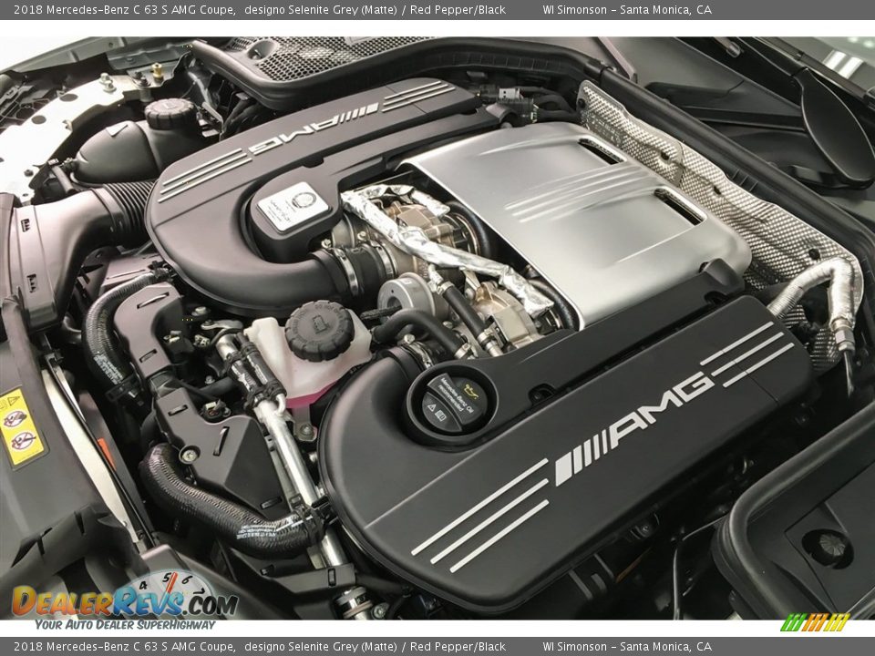 2018 Mercedes-Benz C 63 S AMG Coupe 4.0 Liter AMG biturbo DOHC 32-Valve VVT V8 Engine Photo #31