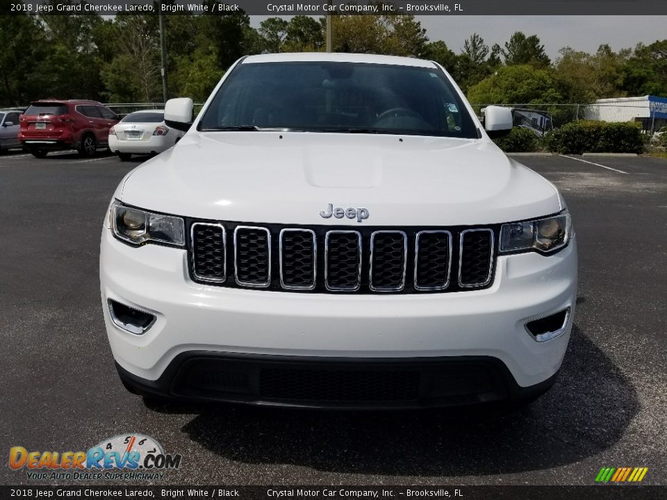 2018 Jeep Grand Cherokee Laredo Bright White / Black Photo #8