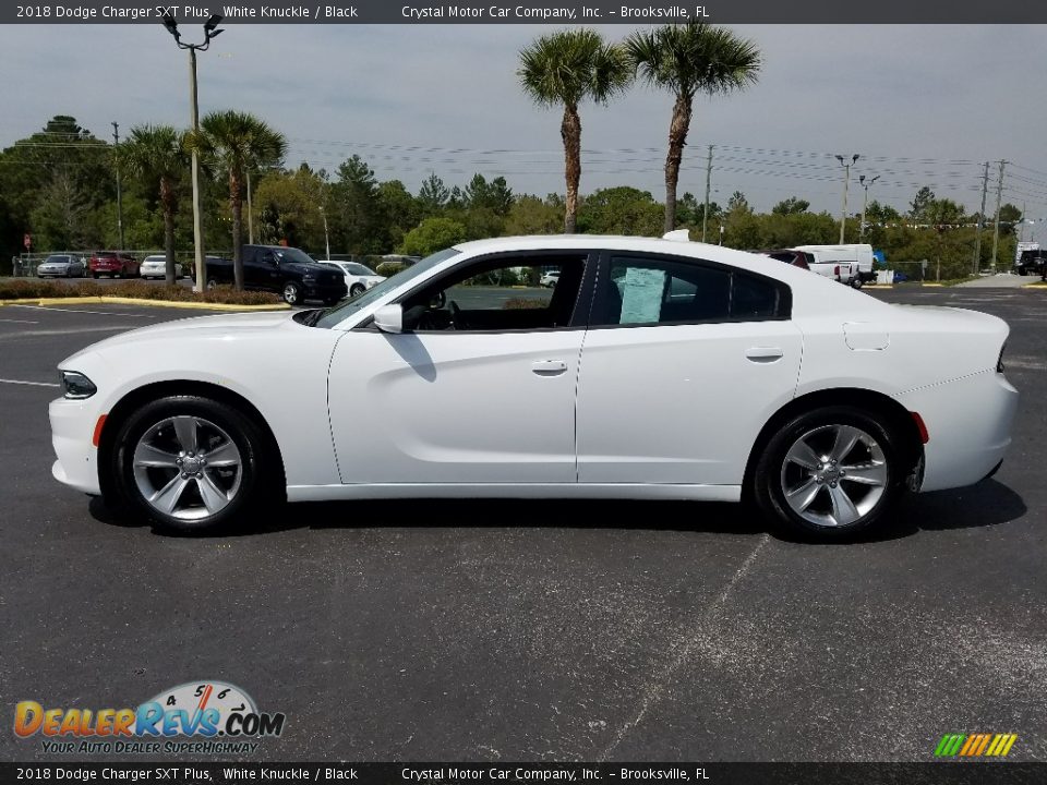 2018 Dodge Charger SXT Plus White Knuckle / Black Photo #2