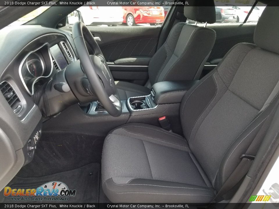 2018 Dodge Charger SXT Plus White Knuckle / Black Photo #8