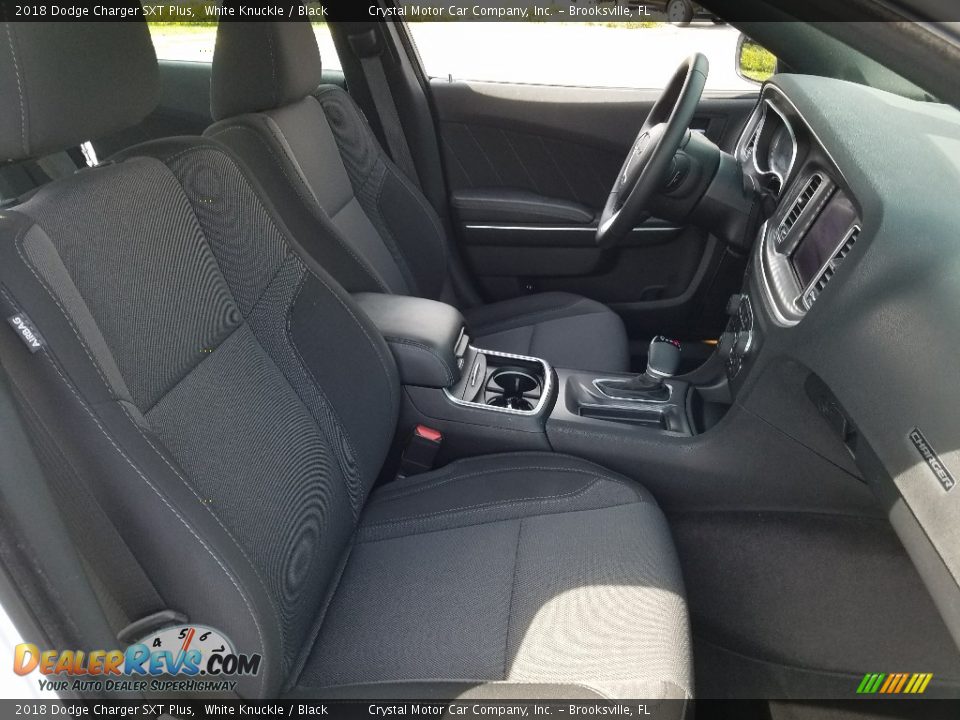 2018 Dodge Charger SXT Plus White Knuckle / Black Photo #11