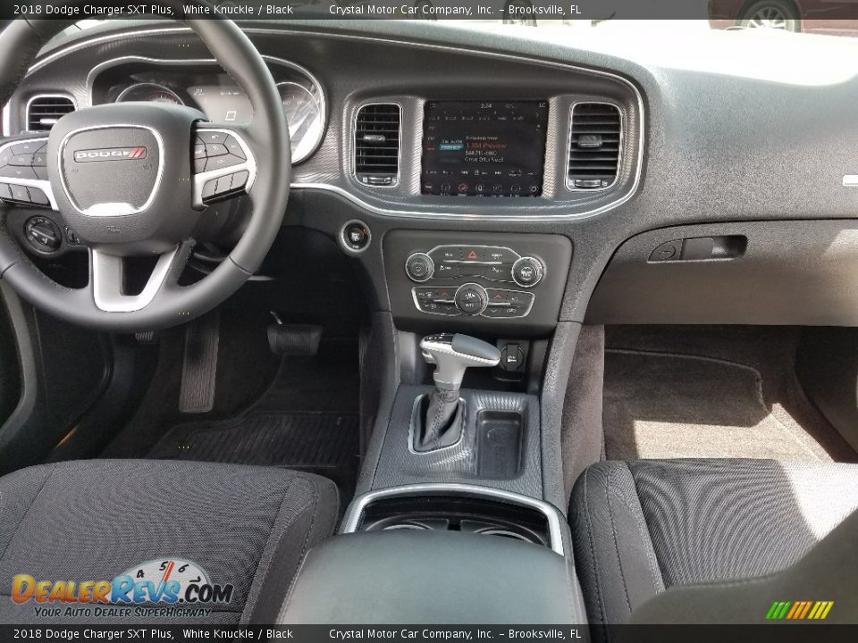 2018 Dodge Charger SXT Plus White Knuckle / Black Photo #12