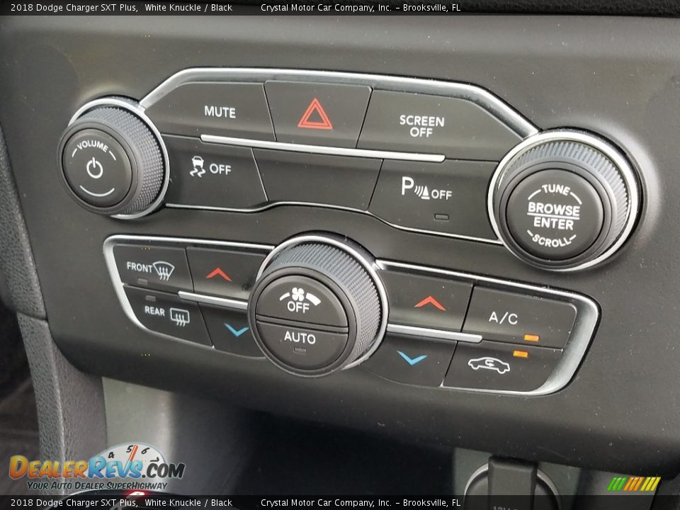 2018 Dodge Charger SXT Plus White Knuckle / Black Photo #15