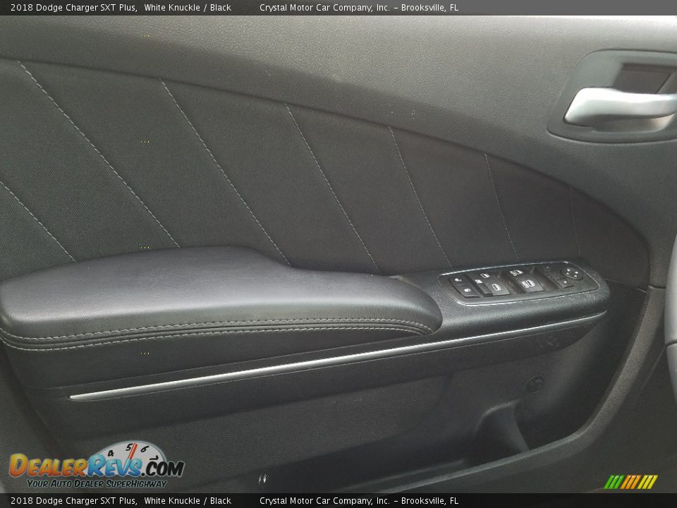 2018 Dodge Charger SXT Plus White Knuckle / Black Photo #16