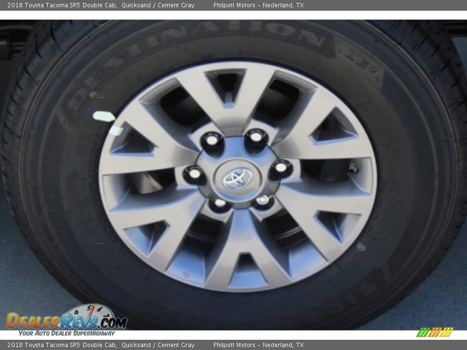 2018 Toyota Tacoma SR5 Double Cab Quicksand / Cement Gray Photo #5