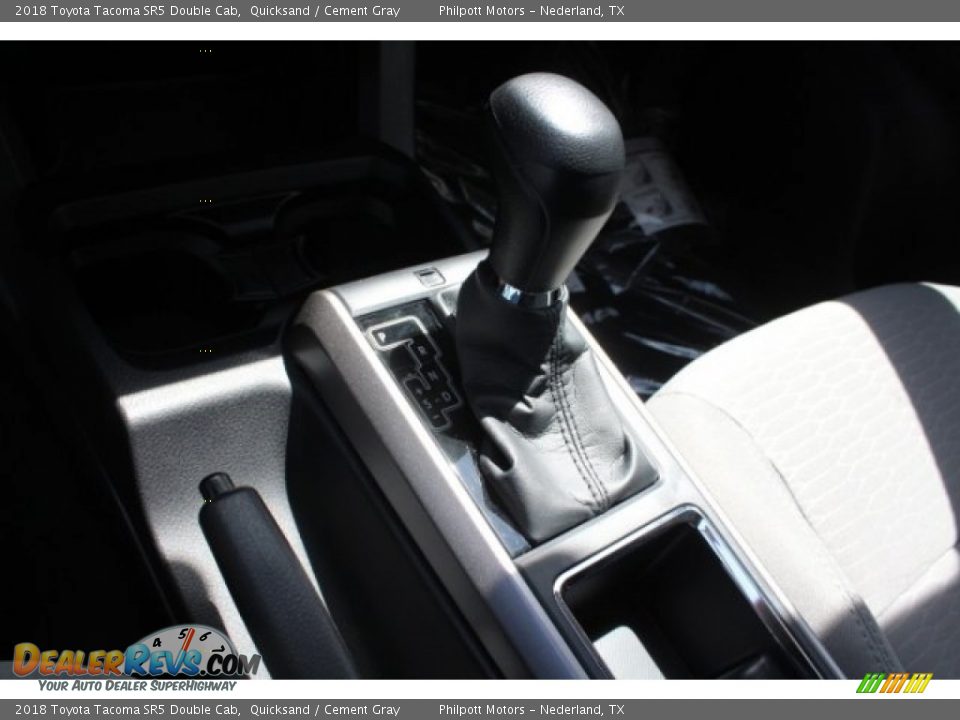 2018 Toyota Tacoma SR5 Double Cab Quicksand / Cement Gray Photo #16