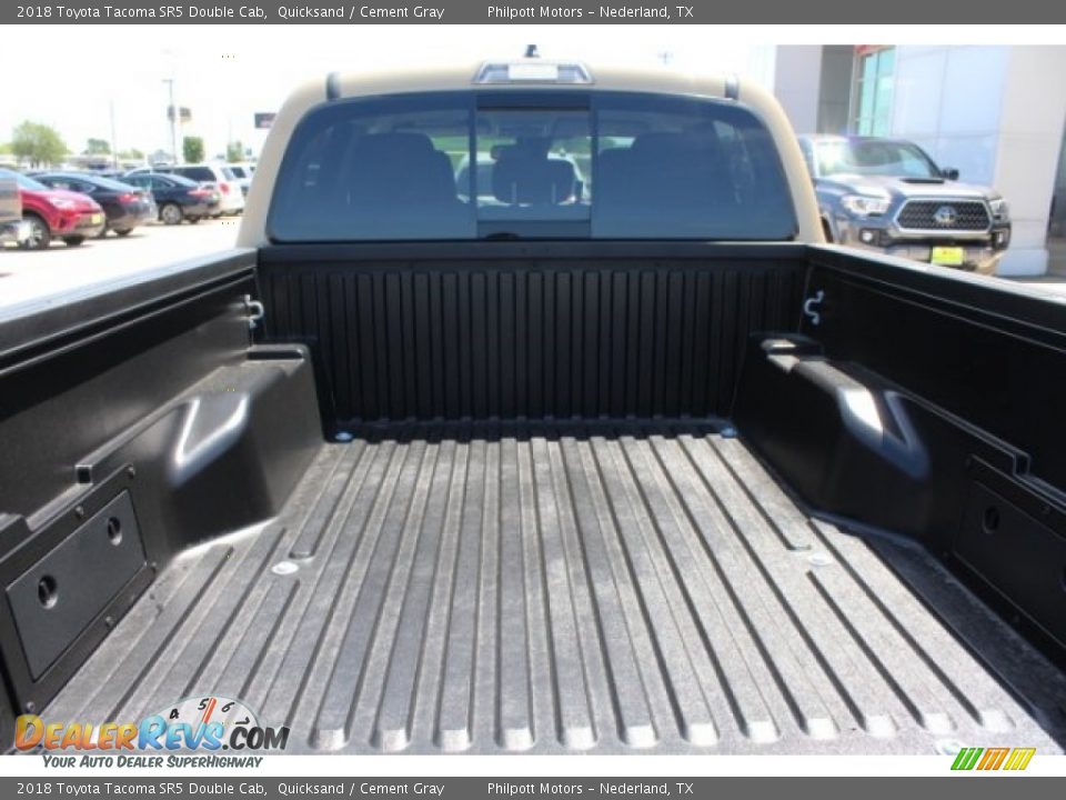2018 Toyota Tacoma SR5 Double Cab Quicksand / Cement Gray Photo #24