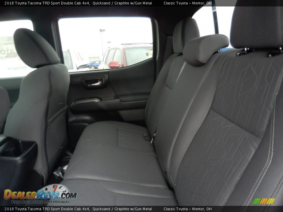 2018 Toyota Tacoma TRD Sport Double Cab 4x4 Quicksand / Graphite w/Gun Metal Photo #4