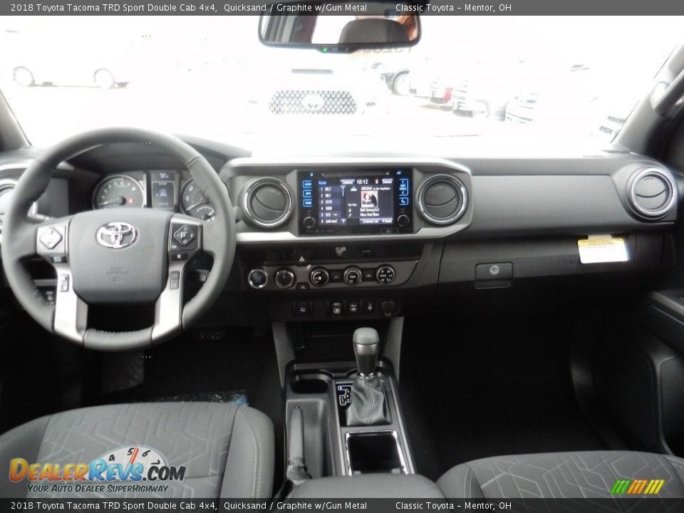 2018 Toyota Tacoma TRD Sport Double Cab 4x4 Quicksand / Graphite w/Gun Metal Photo #5