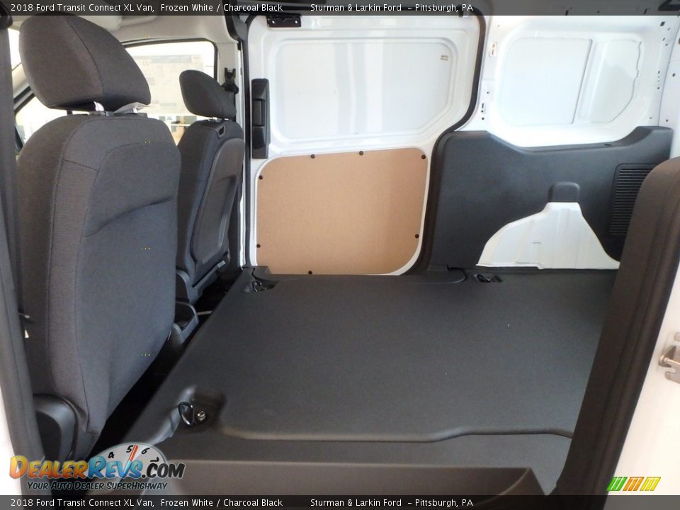 2018 Ford Transit Connect XL Van Frozen White / Charcoal Black Photo #7