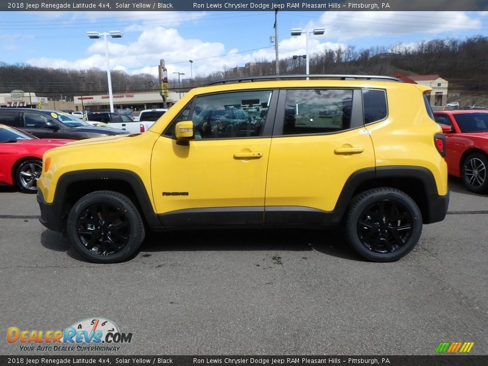 2018 Jeep Renegade Latitude 4x4 Solar Yellow / Black Photo #2