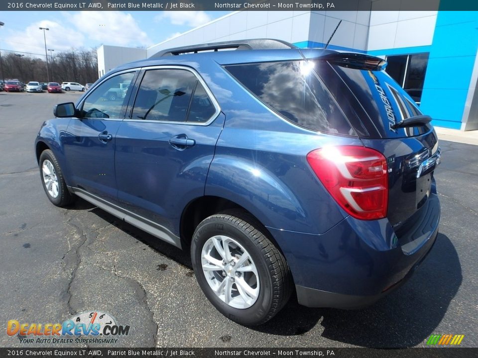 2016 Chevrolet Equinox LT AWD Patriot Blue Metallic / Jet Black Photo #4