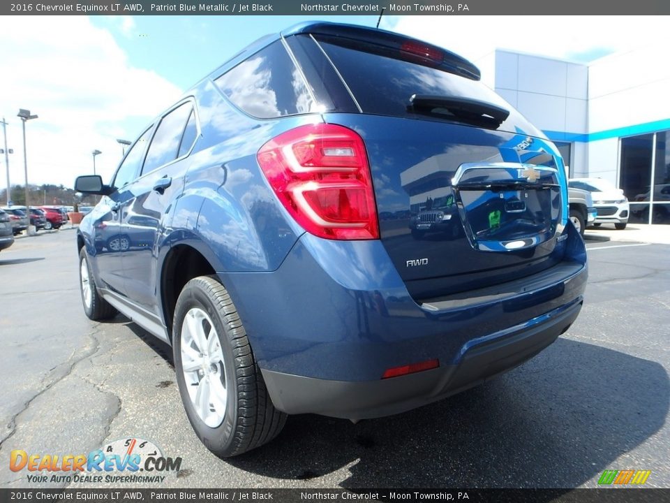 2016 Chevrolet Equinox LT AWD Patriot Blue Metallic / Jet Black Photo #5